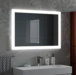 Зеркало с подсветкой Continent Relax Led 100x80 с блоком погоды Зеркало с подсветкой Continent Relax Led 100x80 с блоком погоды, 5