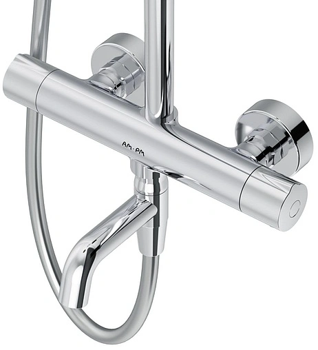 Душевая система с термостатом для ванны Am.Pm Chic 2.0 хром F0782A500