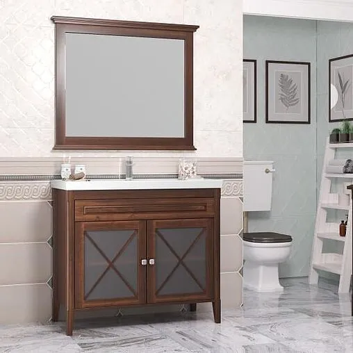 Тумба под умывальник напольная Opadiris Палермо 100 светлый орех 00-00006723