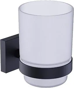 Стакан Timo Selene чёрный матовый 12033/03 Стакан Timo Selene чёрный матовый 12033/03, 1