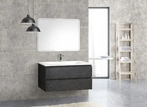 Тумба под умывальник подвесная Cezares Molveno 100 antracite MOLVENO-100-2C-SO-ANTR