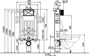 Смывной бачок скрытого монтажа Ravak X01702 Смывной бачок скрытого монтажа Ravak X01702, 2