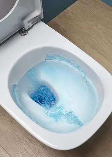 Комплект 5 в 1 Jacob Delafon Struktura E21771RU-00 с кнопкой E4316-00 белый глянцевый