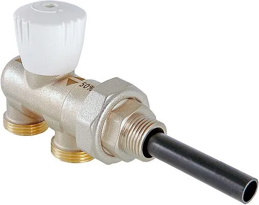 Инжекторный узел для подключения радиатора ¾&quot;ек x ½&quot;н / зонд Valtec VT.022.N.E04100