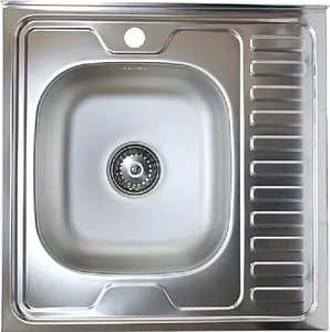 Мойка кухонная Vladiks нержавеющая сталь L-403R Мойка кухонная Vladiks нержавеющая сталь L-403R, 1