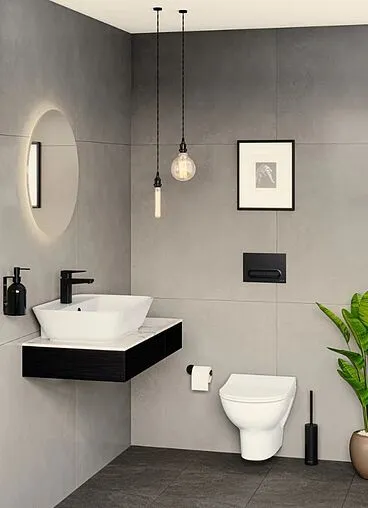 Унитаз подвесной безободковый VitrA Zentrum Rim-Ex белый 5795B003-6077