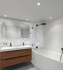 Ванна акриловая Riho Space 180x110 R B115001005, 4