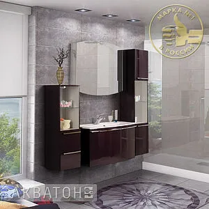 Шкаф-зеркало Aquaton Севилья 95 белый 1A125602SE010, 5