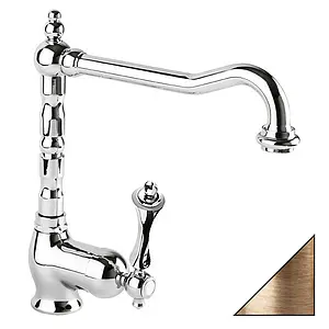 Смеситель для кухни Cezares Margot бронза/белый MARGOT-LLM2-02-M, 1