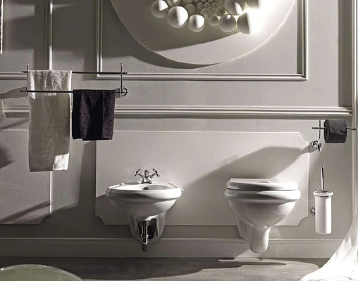 Биде подвесное Kerasan Retro белый 102601*1