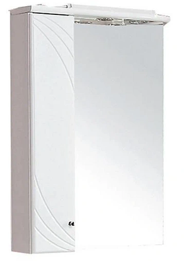 Шкаф-зеркало Aquaton Пинта М 60 L белый 1A013202PT01L