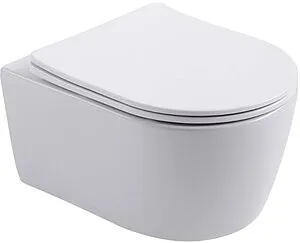 Унитаз подвесной безободковый Aquatek Европа New белый AQ1106-00, 5