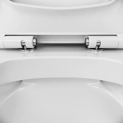 Унитаз-компакт безободковый Am.Pm Gem FlashClean белый C908601SC