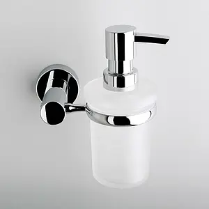 Дозатор для жидкого мыла Wasserkraft Donau хром 9499 Дозатор для жидкого мыла Wasserkraft Donau хром 9499, 2