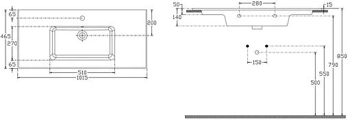 Раковина Allen Brau Fantasy 100 белый 4.11014.20