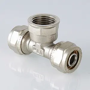 Тройник компрессионный переходной 32мм x 1¼"в x 32мм Valtec VTm.332.N.320732 Тройник компрессионный переходной 32мм x 1¼"в x 32мм Valtec VTm.332.N.320732, 4