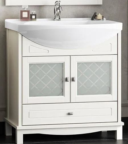 Тумба под умывальник напольная Opadiris Омега 75 слоновая кость 00-00002951