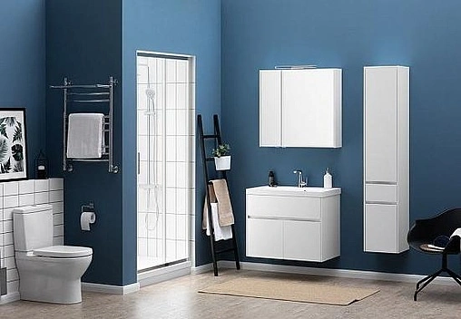 Тумба под умывальник Aquanet Латина 80 белый 00179638