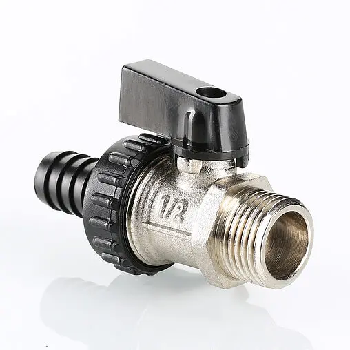 Кран шаровый со штуцером ½&quot;н x ¾&quot;н / 14ш Valtec VT.430.N.04