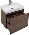 Тумба-умывальник Aquanet Нью-Йорк 70 орех 00203946+00198207