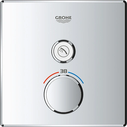 Термостат для 1 потребителя Grohe Grohtherm SmartControl хром 29123000