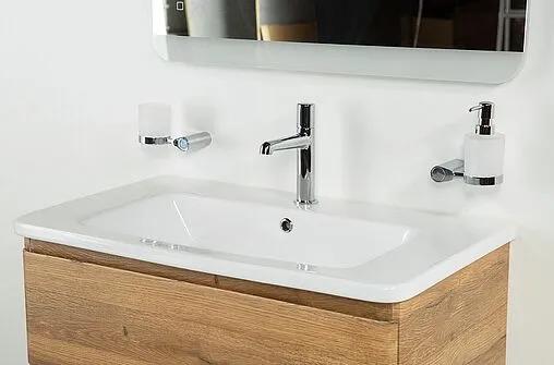 Тумба под умывальник подвесная BelBagno ALBANO-CER 80 Rovere Rustico ALBANO-CER-800-2C-SO-RR