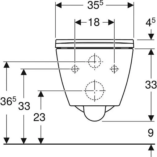 Комплект 5 в 1 Geberit Smyle Square Rimfree 500.153.37.1 с кнопкой Delta 30 115.137.11.1 белый глянцевый Комплект 5 в 1 Geberit Smyle Square Rimfree 500.153.37.1 с кнопкой Delta 30 115.137.11.1 белый глянцевый