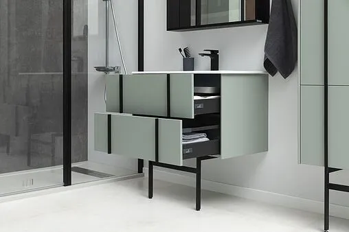 Тумба под умывальник подвесной Allen Brau Reality 90 олива 1.32006.CGM