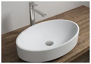 Раковина Aquanet Ellipse V43 56 белый матовый 00198961, 4