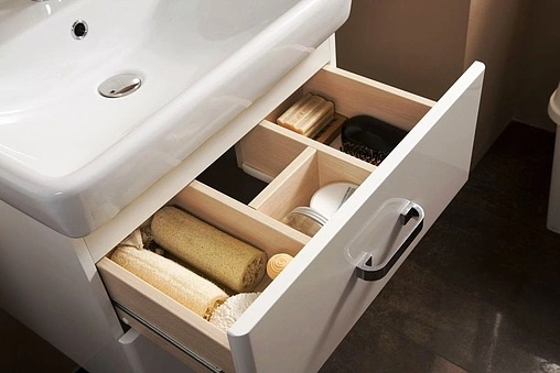 Тумба под умывальник напольная Aquaton Америна 70 M белый 1A169001AM010