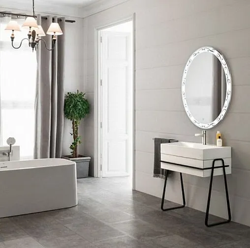 Зеркало с подсветкой Continent Nanci Led 57x77 ЗЛП54