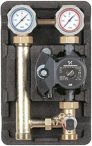 Насосный модуль с 3-х ходовым смесительным клапаном 1&quot;в х 1½&quot;н Meibes MK M66831.36SH с насосом Flamco GPA 25-7.5, 1