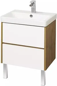 Тумба-умывальник Aquaton Сканди 70 белый/дуб рустикальный 1A2518K0SDZ90 Тумба-умывальник Aquaton Сканди 70 белый/дуб рустикальный 1A2518K0SDZ90, 3