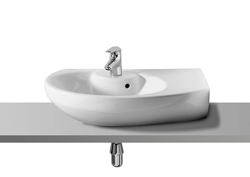 Раковина Roca Dama Senso Compacto 68 L белый 327519000 Раковина Roca Dama Senso Compacto 68 L белый 327519000