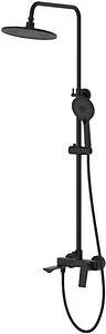 Душевая система со смесителем для ванны Osgard Solen Black чёрный матовый 58050 Душевая система со смесителем для ванны Osgard Solen Black чёрный матовый 58050, 1
