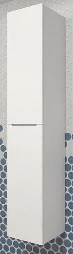 Шкаф-пенал подвесной Opadiris Элеганс 30 L белый Z0000014967