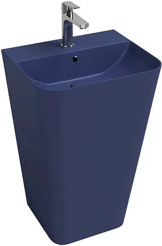 Раковина ISVEA Sott’Aqua 50 синий матовый 10SQ37001SV-2Z