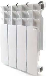 Радиатор алюминиевый 4 секции STI Classic 350/80 Радиатор алюминиевый 4 секции STI Classic 350/80, 1