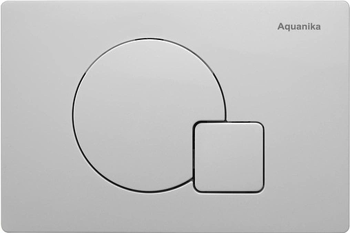 Клавиша смыва для унитаза Aquanika Basic Q-type 01.02.48 белый глянцевый