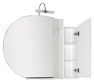 Шкаф-зеркало Aquanet Моника 105 R белый 00186776 Шкаф-зеркало Aquanet Моника 105 R белый 00186776, 4