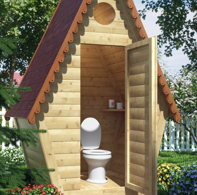 Унитаз дачный Оскольская керамика Дачный белый 46901100002