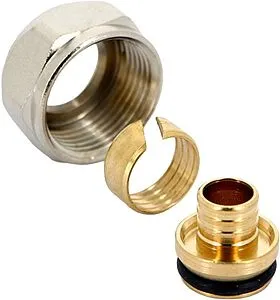 Концовка для труб из сшитого полиэтилена ¾&quot;ек x 17x2.0мм Uni-fitt 681N1734, 2