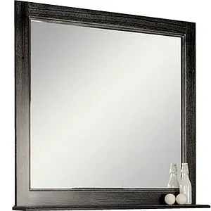 Зеркало Aquaton Леон 80 ясень чёрный 1A186402LBPT0, 1