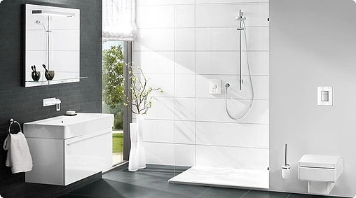 Смеситель для душа скрытого монтажа Grohe Quadra хром 19455000