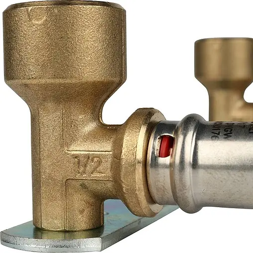 Монтажная планка с водорозетками пресс 16мм x ½&quot;в Stout SFP-0013-001216