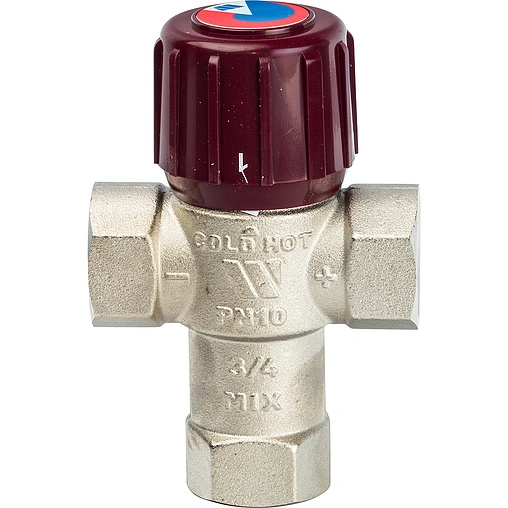 Трехходовой термостатический смесительный клапан ¾&quot; +32...+50°С Kvs 1.9 WATTS Aquamix AM61C 10017418