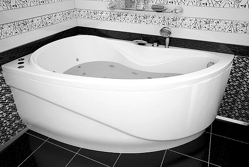 Ванна акриловая Aquanet Maldiva 150x90 L 00204001