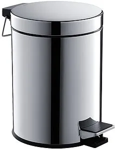 Ведро для мусора Aquatek хром AQ4991CR, 1