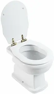 Унитаз приставной BelBagno Boheme белый BB115CB, 4