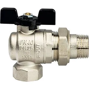 Кран шаровый с американкой угловой 1"в x 1"н Stout ГОСТ Р 59553-2021 SVB-0008-200025 Кран шаровый с американкой угловой 1"в x 1"н Stout ГОСТ Р 59553-2021 SVB-0008-200025, 4